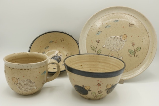 Geschirr Wolkenschaf